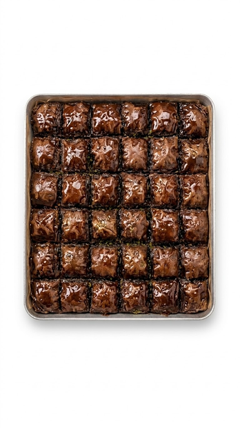 600922E Elite Baklava with Chocolate 3kg - Pakastemakeiset ja -jälkiruoat - 19700 - 1