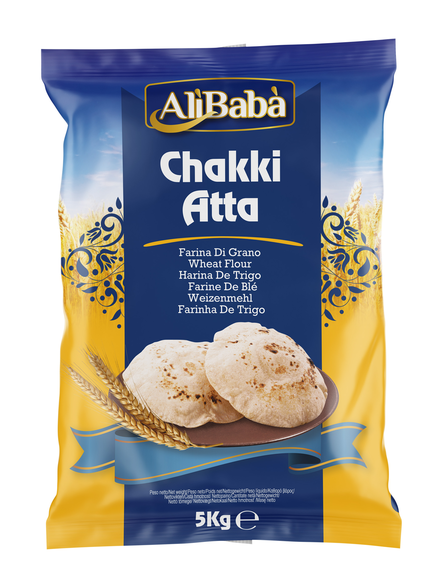 Alibaba Whole Wheat Chakki Atta / Täysjyvävehnä 5Kg - Vehnät - 20430 - 1