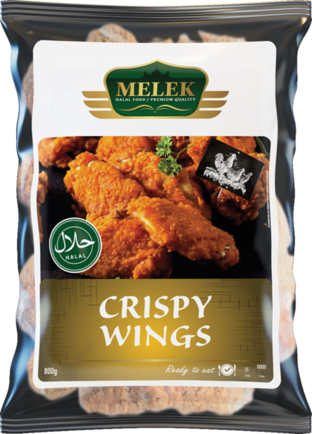 Melek Chicken Crispy Wing Classic 800g - Kana pakasteet - 21300 - 1