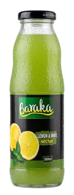 Baraka Lemon-Mint Nectar / Sitruuna&minttumakuinen juoma 350ml CAM - Mehut ja nektarit - 21570 - 1