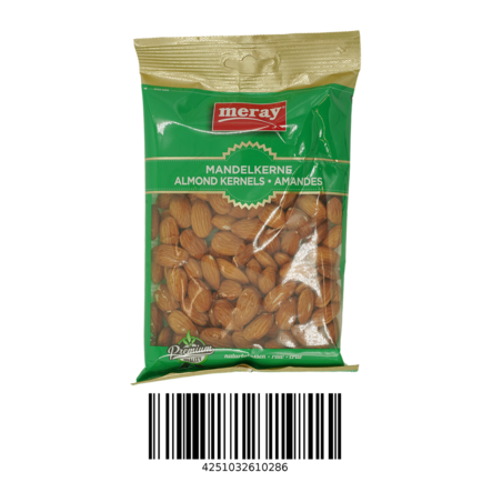 Meray Badem Ici Natural / Manteli 225g - Pähkinät - 3800 - 1