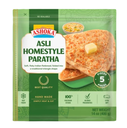 Ashoka Asli Paratha (5pcs) 400g - Suolaiset leivonnaiset - 8560 - 1