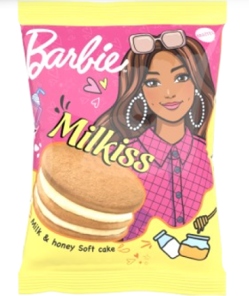Barbie Milkss Honey&Milk Soft Cake / Hunaja&maito täytekakku 42g - Täytekeksit ja vohvelit - 20420 - 1