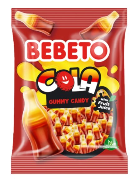 Bebeto Cola Karkkipussi 80g - Irtomakeiset - 790 - 1