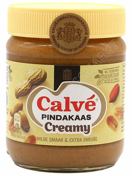 Calve Creamy Peanut Butter / Maapähkinävoi 350g CAM - Makeat levitteet ja pähkinälevitteet - 17390 - 1