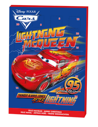 Cars Advent Calendar / Yllätys kalenteri 50g - Suklaat - 18390 - 1