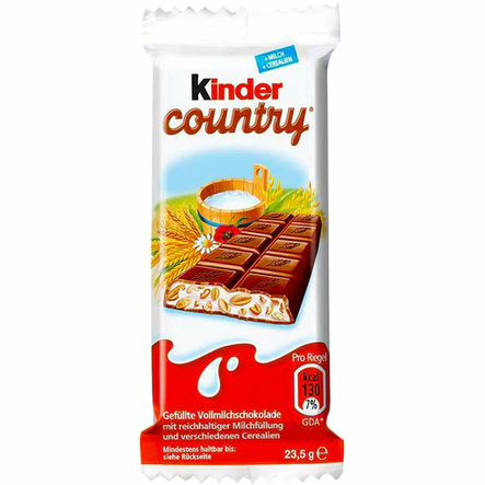 Ferrero Kinder Country / Suklaalevy 23,5g - Suklaat - 8360 - 1