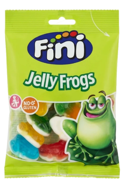 Fini Jelly Frogs Karkki 75g - Irtomakeiset - 20400 - 1