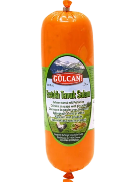 Gulcan Fistikli Tavuk Salam / Kanasalami pistaasilla 400g - Kana leikkeleet ja makkarat - 18790 - 1
