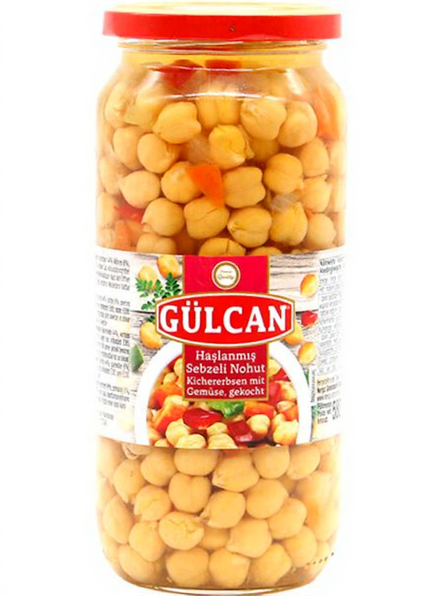 Gulcan Nohut/ Kikherne 580g CAM - Papu- ja linssisäilykkeet - 18970 - 1