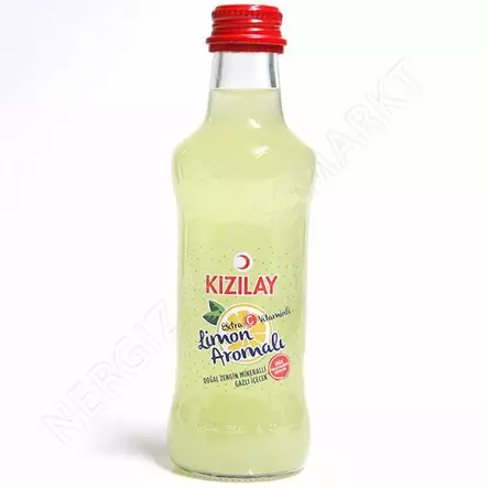 Kizilay Limon Soda / Kivennäisvesi sitruuna 250ml CAM - Kivennäis- ja lähdevedet - 9060 - 1
