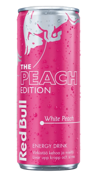 Red Bull Peach White Energiajuoma 250ml - Energiajuomat - 19410 - 1