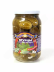Aldim Pickled Cucumbers Kubanski / Suolakurkku 900ml CAM - Kurkkusäilykkeet - 7550 - 1