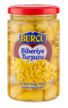 Burcu Biberiye Tursu / Pienet chilipaprikat suolaliemessä 310/150g CAM - Pepperonisäilyke - 1020 - 1