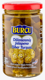 Burcu Jalapeno Biber Tursu/ Viipaloidut jalapeno suolaliemessä 320/150g CAM - Pepperonisäilyke - 1090 - 1