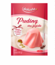 Dolcela Pudding Cilek/ Mansikka vanukasjauhe 40g - Vanukkaat ja jälkiruoka-ainekset - 7960 - 1