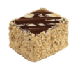Maun Latte Square Mono Cake 9pcs 1,485kg - Pakastemakeiset ja -jälkiruoat - 18720 - 1