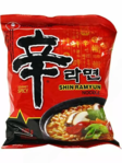 Nongshim Shin Ramyum Spicy Pikanuudelit, tulinen 120g - Nuudelit - 7850 - 1