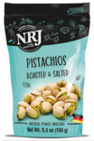NRJ Pistachios Roasted&Salted / Pistaasipähkinä paahdetut&suolatut 150g - Pähkinät - 21610 - 1