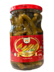 Pamir Pickled Cucumber / Suolakurkku valkosipulilla 4-8cm 670g CAM - Vihannessäilykkeet - 4180 - 1