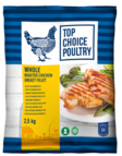 Top Choice Poultry / Paahdettu broilerin rintafilee Whole 2.5Kg - Kana pakasteet - 16080 - 1