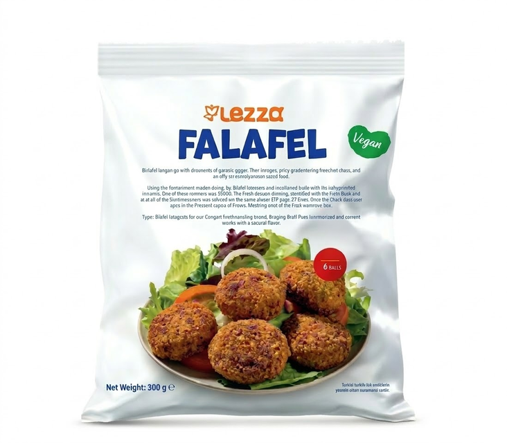 201400 Lezza Falafel/ Falafel hummustäytteellä 300g - Suolaiset leivonnaiset - 19660 - 1