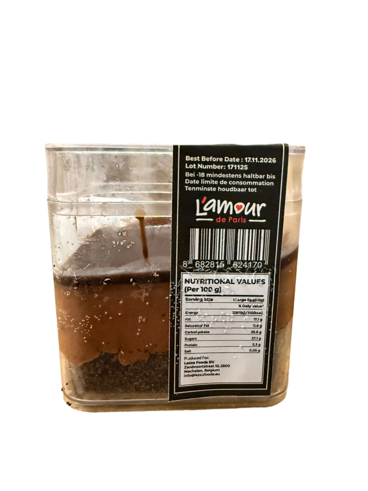 900415 Lamour Chocolate Cup / Suklaa kuppi 165g - Pakastemakeiset ja -jälkiruoat - 19120 - 1