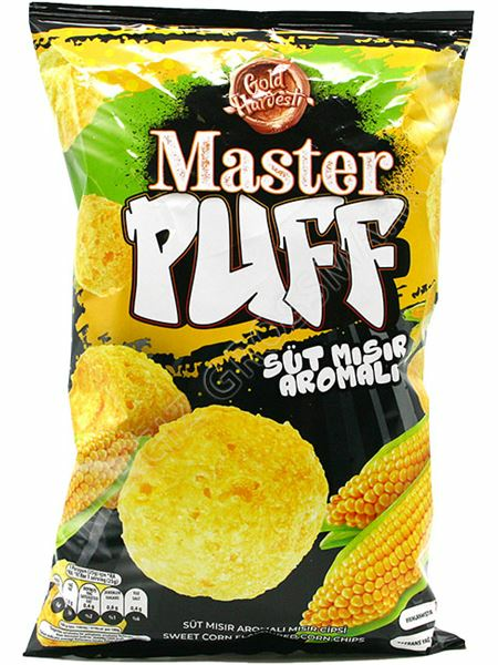 Gold Harvest Master Puff Sweet Corn Flavour Sipsi 90g - Sipsit - 17420 - 1