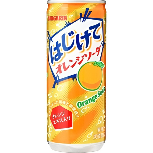 Hajikete Soda Orange Virvoitusjuoma 250ml TNK - Limonadit ja virvoitusjuomat - 17830 - 1