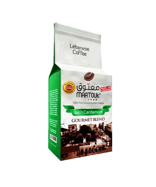 Maatouk 100% Brasilialainen Jauhettu Kahvi Kardemumma 450g - Kahvit - 18250 - 1