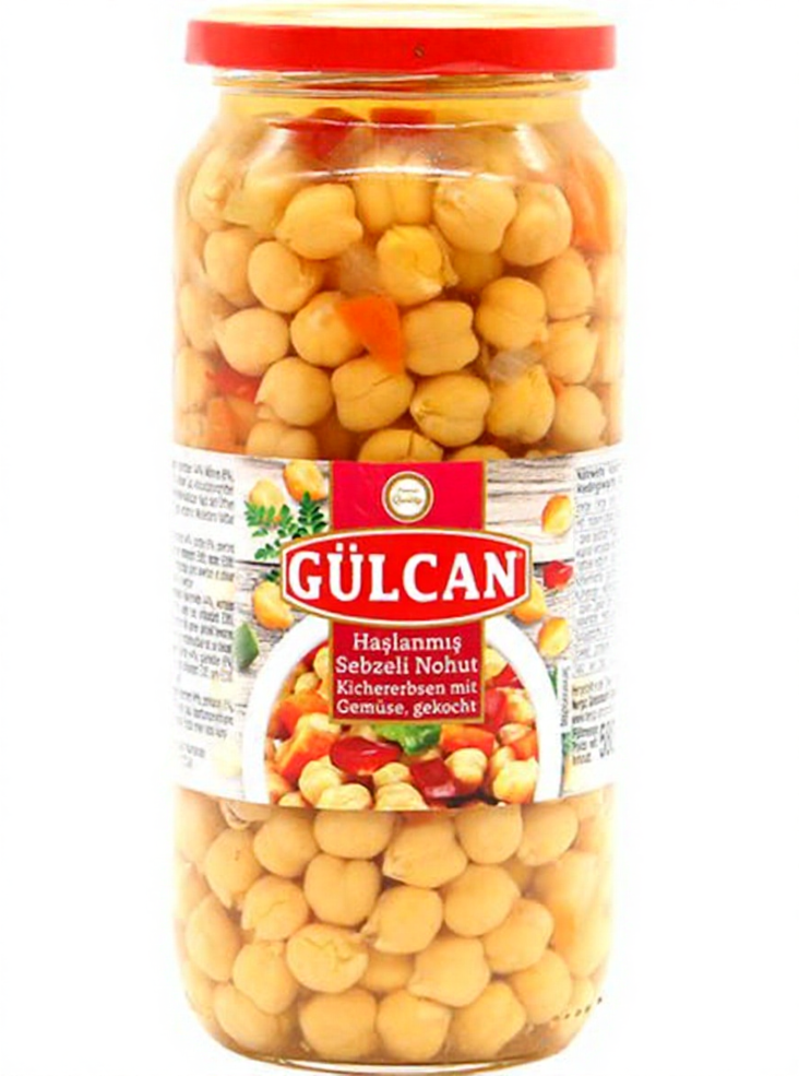 Gulcan Nohut/ Kikherne 580g CAM - Papu- ja linssisäilykkeet - 18970 - 1