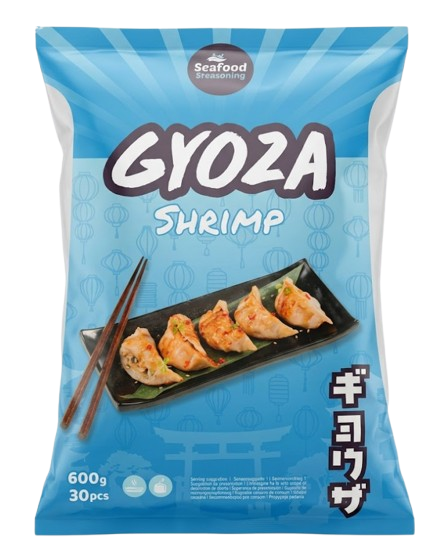Seacon Gyoza Shrimp/ Katkarapu Gyoza Nyytit 30pcs 600g - Suolaiset leivonnaiset - 19760 - 1