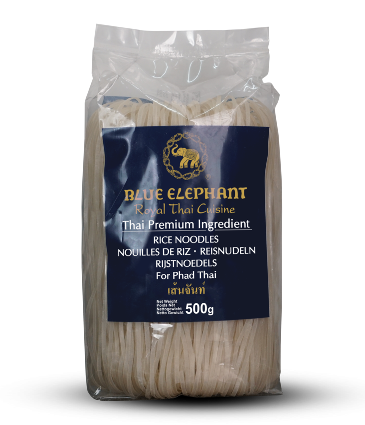 Blue Elephant Rice Noodle / Riisinuudeli 500g - Nuudelit - 20060 - 1