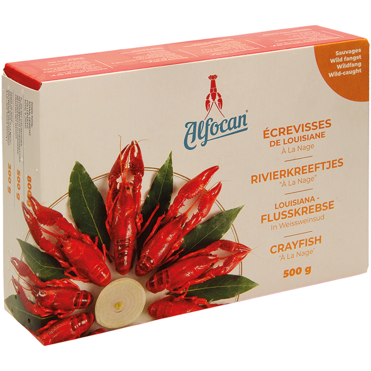 Alfocan Crayfish Cooked / Ravut 500g - Pakasteäyriäiset - 20680 - 1