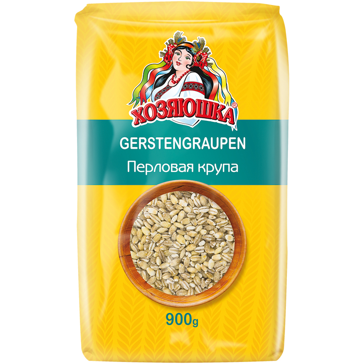 Hosyaushka Pearl Barley/ Ohrasuurimot 900g - Bulgur ja muut lisäkkeet - 20740 - 1