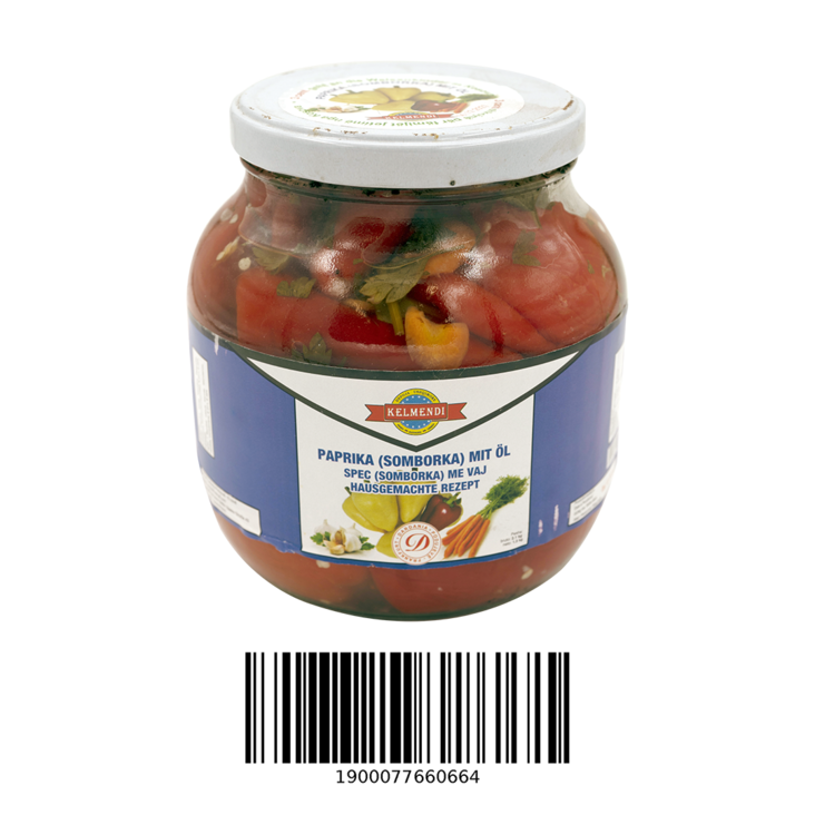 Kelmendi paprika somborka mit kraut 2500g - Tomaatti- ja paprikasäilykkeet - 3340 - 1