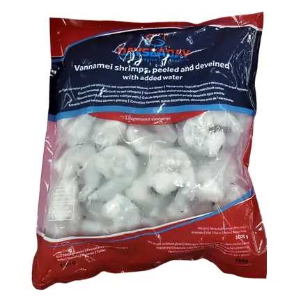 Dayseaday Vannamei Shrimps P&D with added water 13/15 1KG - Pakasteäyriäiset - 6480 - 1