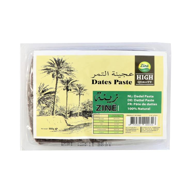 Zine Dates Paste / Taatelitahna 900g - Kuivatut hedelmät - 7270 - 1