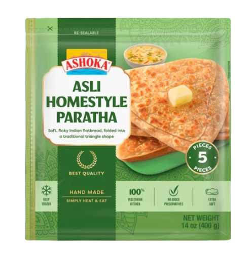 Ashoka Asli Paratha (5pcs) 400g - Suolaiset leivonnaiset - 8560 - 1