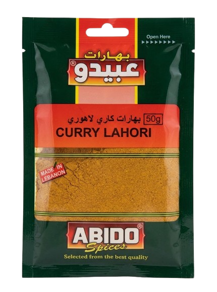 Abido Spices Curry Lahori jauhe 50g - Yleismausteet - 21320 - 1