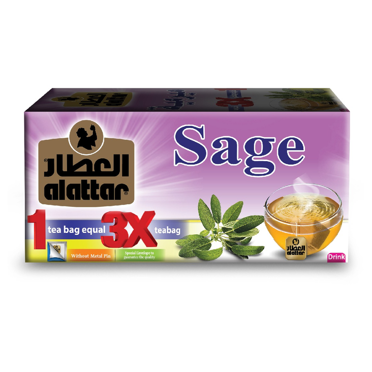 Al Attar Sage Tea/ Sage Tee 20x1,4g - Vihreä tee - 18310 - 1