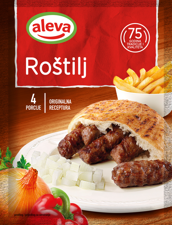 Aleva Rostilj ACavapcici Lihamauste 60g - Erikoismausteet - 18110 - 1