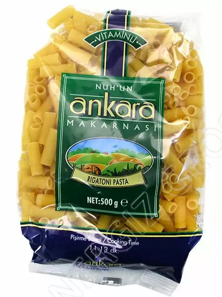 Ankara Makarnasi Rigatoni Pasta 500g - Pastat - 14010 - 1