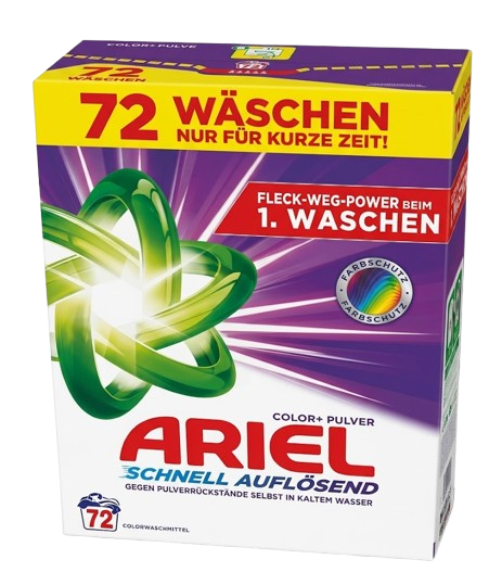 Ariel Color+Pulver Washer/ Pyykinpesujauhe 3,96kg - Pyykinpesuaineet ja -tarvikkeet - 21200 - 1