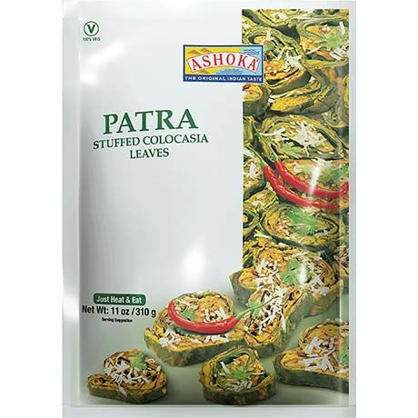 Ashoka Patra/ Täytetyt Kolokasian Lehdet 310g - Suolaiset leivonnaiset - 19270 - 1