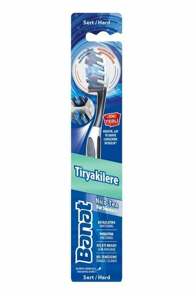Banat Nico-Tea for Smokers Hammasharja - Hygieniatarvikkeet - 17650 - 1