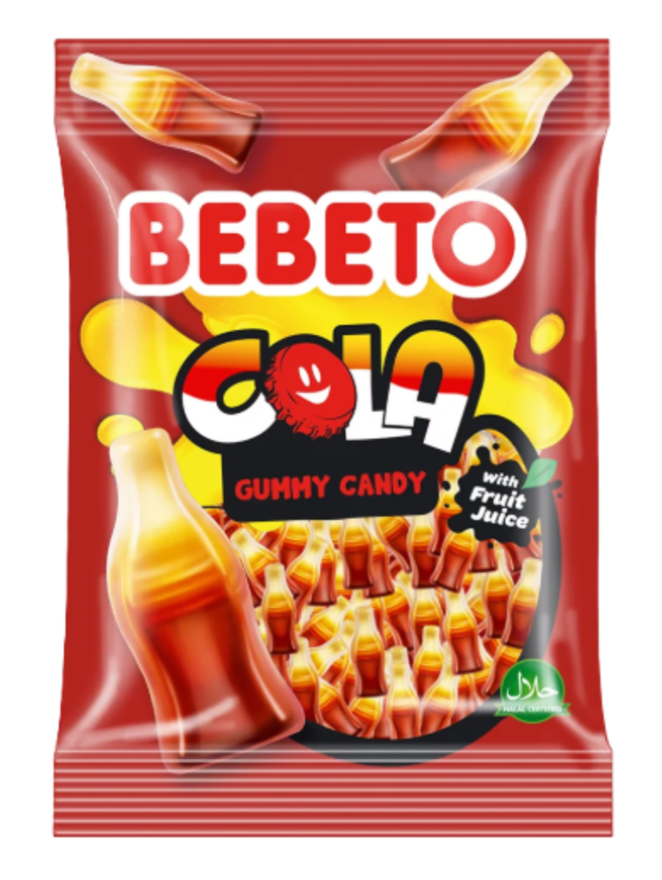 Bebeto Cola Karkkipussi 80g - Irtomakeiset - 790 - 1