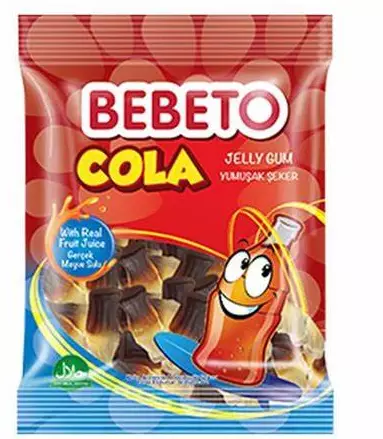 Bebeto Cola Karkkipussi 80g - Irtomakeiset - 790 - 1