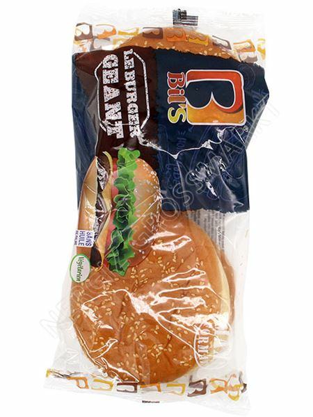 Bil's Max Burger with Sesame seed/ Hampurilainesämpylä 4kpl 300g - Patongit ja sämpylät - 16870 - 1