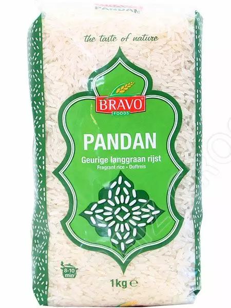 Bravo Pandan Riisi 1kg - Erikoisriisit - 14980 - 1